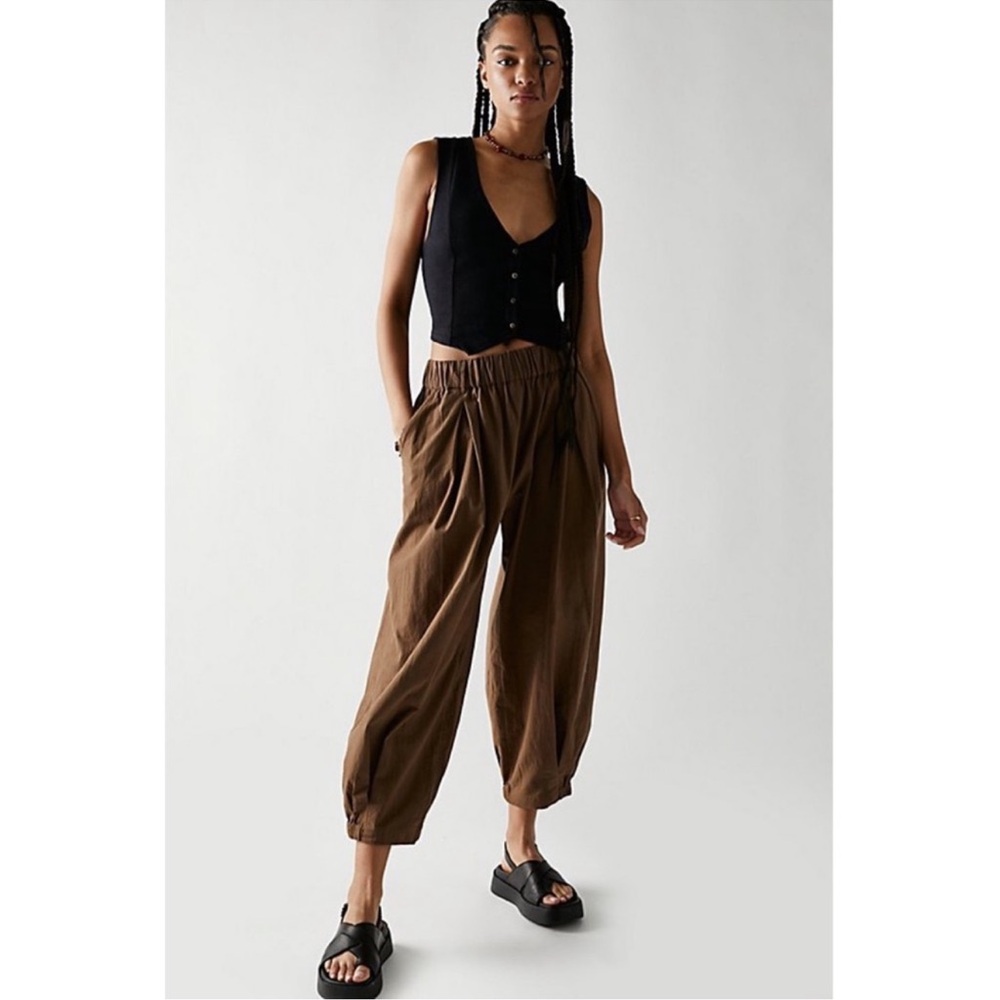 Free People Brown Pants